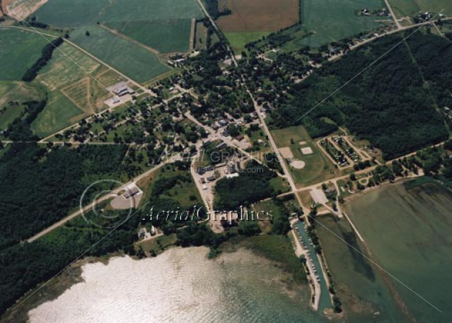 Port Hope in Huron County, Michigan